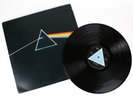 PINK FLOYD, THE DARK SIDE OF THE MOON, SOLID BLUE TRIANGLE FIRST PRESS LP RECORD
