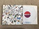 EX+/EX RED PLUM LED ZEPPELIN III PETER GRANT CREDIT A5/B5 G/F SLEEVE