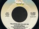 Phyllis Hyman-You Know How To Love Me / Give A Little More 7