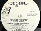 FREESTYLE - SEQUAL - IT'S NOT TOO LATE - JOEY BOY RECORDS ORIGINAL PROMO