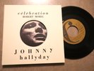 livre ep 45t célébration r.morel  johnny hallyday edition neuve