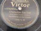 78 record Paul Whiteman VIC 19671 Charleston / Honey I'm In Love With You EXC