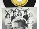 ROCKABILLY 45 - w/ PIC SLEEVE- JERRY LEE LEWIS - HIGH SCHOOL CONFIDENT -HEAR SUN