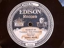 Edison 52647 Harry Reser TRAINING THE FINGERS  E 78 rpm jazz 1929 rare