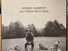 George Harrison All Things Must Pass 3 LP Vinyl Box Apple STCH 639 VG+ w/ Poster
