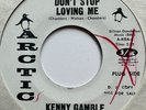 orig promo soul 45 KENNY GAMBLE The Jokes On You / Don't Stop Loving on ARCTIC