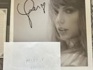 Taylor Swift Signed The Tortured Poets Department Vinyl The Manuscript w/ Heart