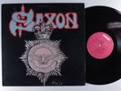 SAXON Strong Arm Of The Law CARRERE LP VG+ promo n