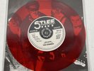 THE DAMNED NEW ROSE / HELP STIFF RECORDS 1986 Red Vinyl Reissue 7