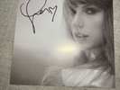 Taylor Swift Signed The Tortured Poets Department Vinyl The Manuscript w/ Heart
