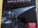 Simple Minds Live. Big Music Tour 2015. Double Album Red Vinyl LP's