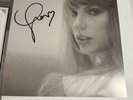TAYLOR SWIFT THE TORTURED POETS DEPARTMENT Manuscript Vinyl SIGNED Photo w/HEART