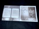 Taylor Swift The Tortured Poets Department Vinyl HAND SIGNED PHOTO With Heart