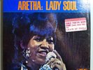 ARETHA FRANKLIN w/ERIC CLAPTON LADY SOUL RARE ORIGINAL'68 LP IN SHRINK w/STICKER