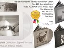 SIGNED  Tortured Poets Department Special Edition 4 Vinyl Set/Lot Bonus + Note