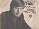 RANDY FULLER-PICTURE SLEEVE +45-)IT'S LOVE COME WHAT ME)--PS--PIC--SLV