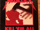 Metallica Kill ‘Em All Vinyl MEGAFORCE 1st Press ORIGINAL VG+