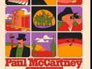 #61   ONLY 200 RARE BAND ON THE RUN HEAVY STOCK PAUL McCARTNEY WINGS POSTER MINT