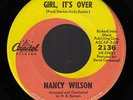 Nancy Wilson - Face It Girl, It's Over / The End Of Our Love, 7