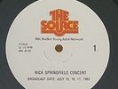 Rick Springfield Concert July 15,16,17 1983 The Source NBC 83-28  2 LPs & Q