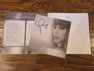Taylor Swift The Tortured Poets Department Hand Signed Vinyl with heart
