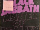 Black Sabbath Master Of Reality Vinyl Record VG/G+ NEL 6004 1976