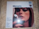 HAND SIGNED Taylor Swift Midnights Moonstone Blue Marbled Vinyl Autograph Insert