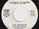 LED ZEPPELIN Stairway To Heaven RARE orig US promo 45 7