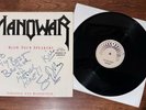 Manowar - Blow Your Speakers - Vinyl LP - 1987 UK Pressing 45RPM B9463 SIGNED