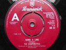 THE COOPERETTES SHING - A - LING UK BRUNSWICK RECORDS  DEMO NORTHERN SOUL SINGLE