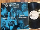 HOWLIN’ WOLF / BUDDY GUY   FOLK FESTIVAL OF BLUES “PROMO” LP  ARGO 4031 MONO WLP