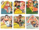 6 Star-Bright Unbreakable Records, Children's Press 7-inch Classics, 1949-1950
