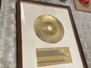 Billy Preston Auto Space 45 Gold Record Award (RIAA) missing plaque Rare Beatles
