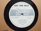 ALEC SEWARD (as BLUES KING) - Me and my baby/Good boy - SOLO 10-003 - BLUES 78