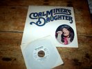 COAL MINER'S DAUGHTER soundtrack LP w/ SISSY SPACEK including PROMO 45 VG++