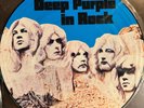 Deep Purple In Rock LP Vinyl Picture Disc 1985 GF EX/EX w/EX Poster RECORD ROCK