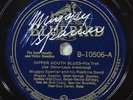 SIGNED 1939 MUGGSY SPANIER 78 rpm record Dipper Mouth Blues