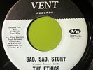 The Ethics ‎– Sad, Sad, Story / Searching 7” Soul 45 Funk 1969 Vinyl 45rpm Vent