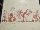 signed  Genesis Trick Of The Tail Vinyl, Collins,Banks,Rutherford, Hackett