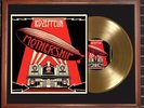 Cuadro Led Zeppelin Mothership  Lp Y Disco De Oro  (replic without glass)