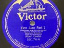 Albert Coates, Sym Or – 78 rpm Victor 55176/77: STRAUSS Don Juan; E cond