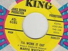 MARVA WHITNEY - Ill Work It Out/All My Love Belongs - King PRO 6181  James Brown