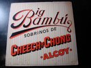 CHEECH & CHONG BIG BAMBU LP RECORD WITH ROLLING PAPER