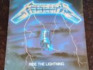 Metallica   Ride The Lightning  Music For Nations MFN 27 Vinyl LP  See Condition