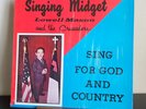 The Singing Midget Lowell Mason And The Crusaders ‎– For God And Country (LP )