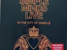 SIMPLE MINDS LIVE - In The City Of Angels, Limited 4LP Vinyl Edition Book, NEU