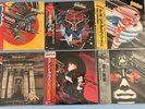 [6 titles] Judas Priest - Various RARE Japan vinyl LP w/OBI, Poster...