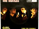 The Beatles  EP     Girl     aus Spanien   MEGARAR