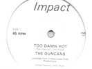 MODERN SOUL BOOGIE --THE DUNCANS --  TOO DAMN HOT --  - UK   12