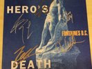 SIGNED-FONTAINES DC-LP-A HERO’S DEATH-FULLY AUTOGRAPHED BY FIVE SLEEVE-M/M/UNP